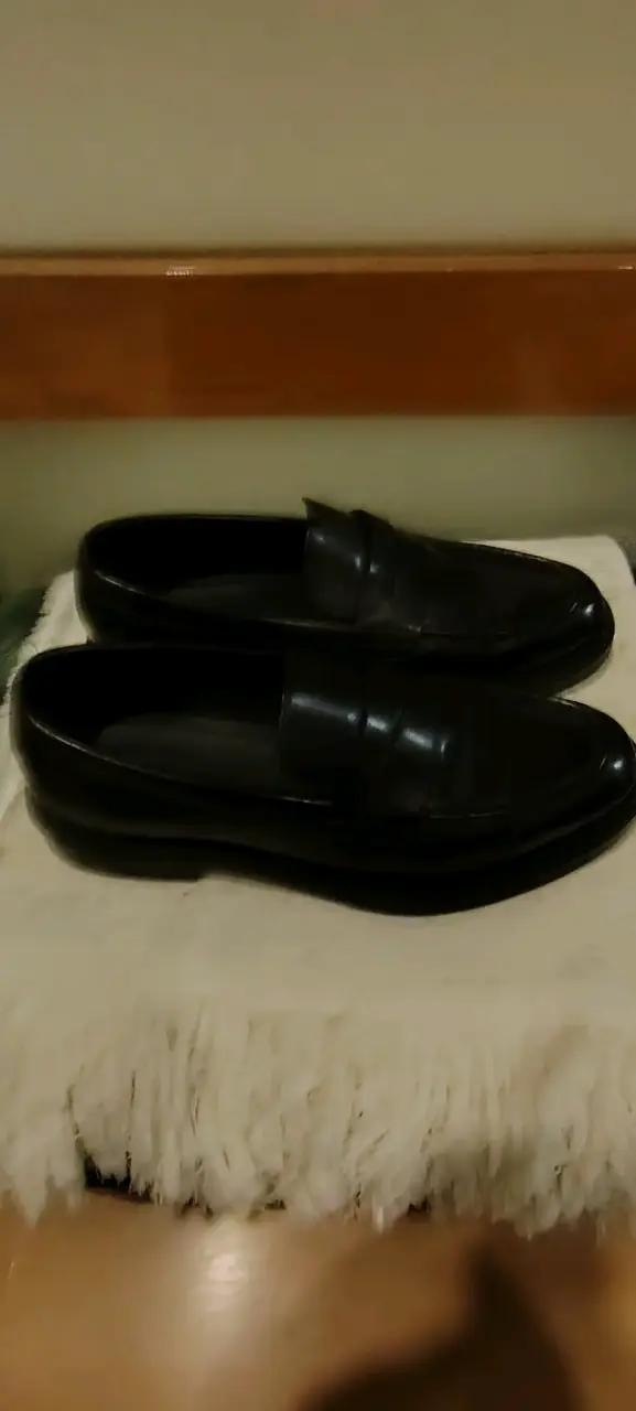 Zapatos de vestir negros para hombre en cuero - 4