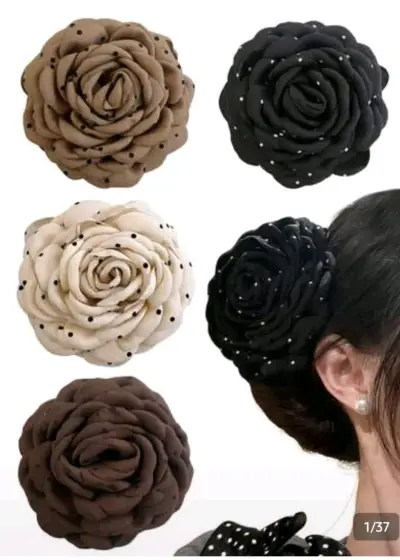 Set de Flores para el Pelo en Varios Colores - miniatura 1