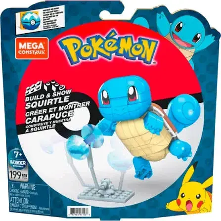 Set de construcción Mega Construx Pokémon Squirtle