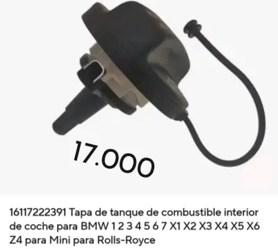 Tapa de tanque de combustible con llave para Hyundai y Kia - miniatura 3