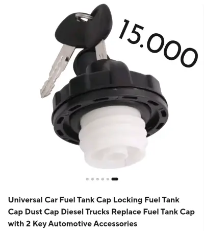 Tapa de tanque de combustible con llave para Hyundai y Kia - miniatura 4