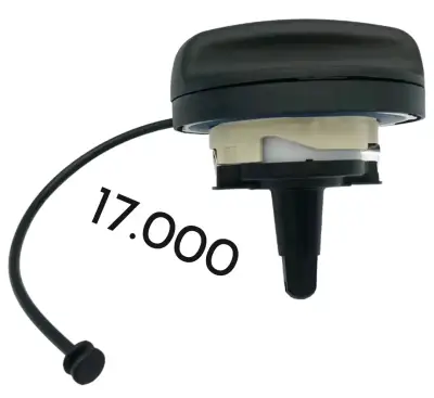 Tapa de tanque de combustible con llave para Hyundai y Kia - miniatura 6