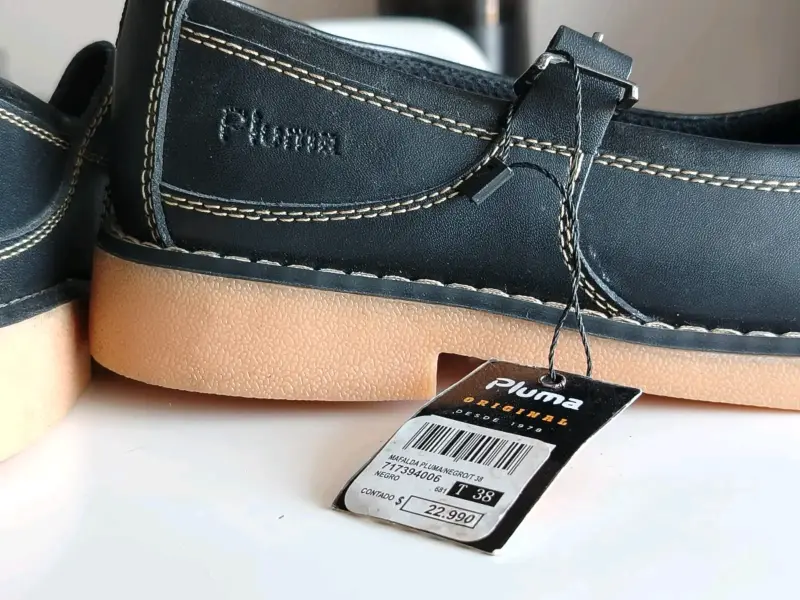 Zapatos de cuero Pluma Original número 38 - 5