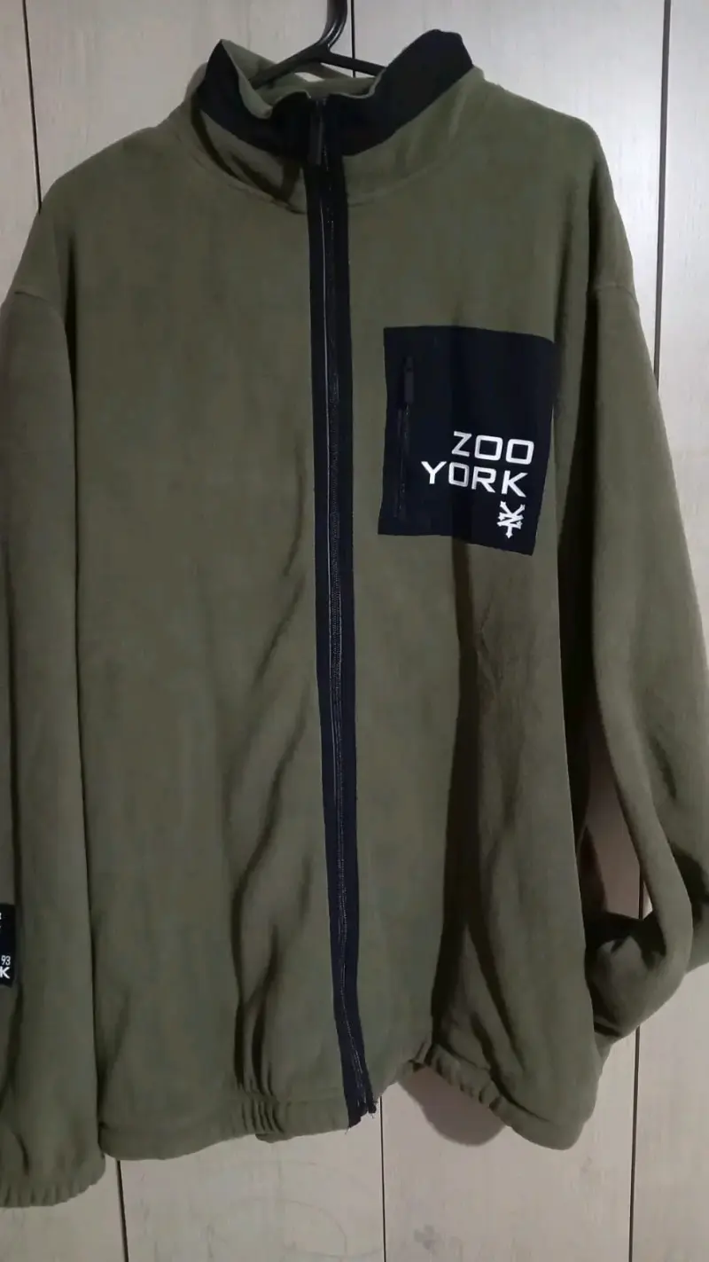Chaqueta polar verde Zoo York para hombre