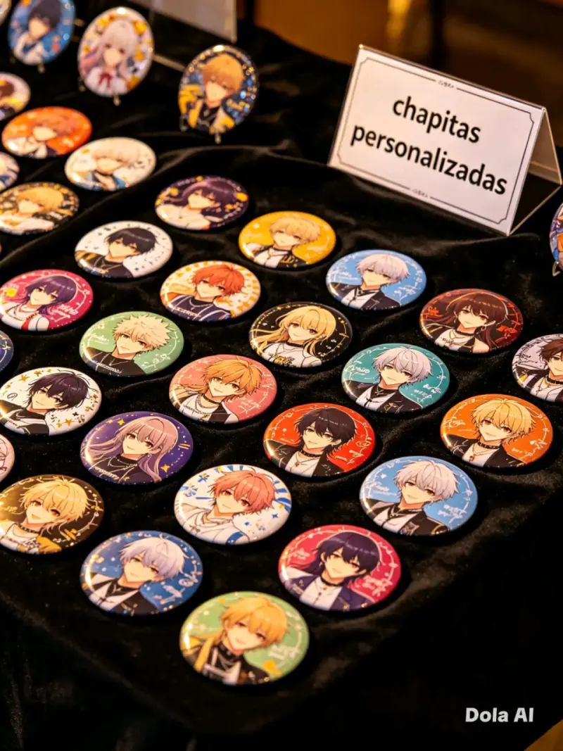 Chapitas Personalizadas de Anime y Fútbol - 1