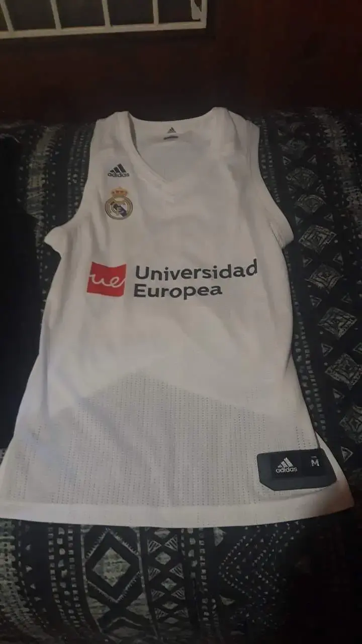 Camiseta sin mangas Real Madrid Adidas talla M
