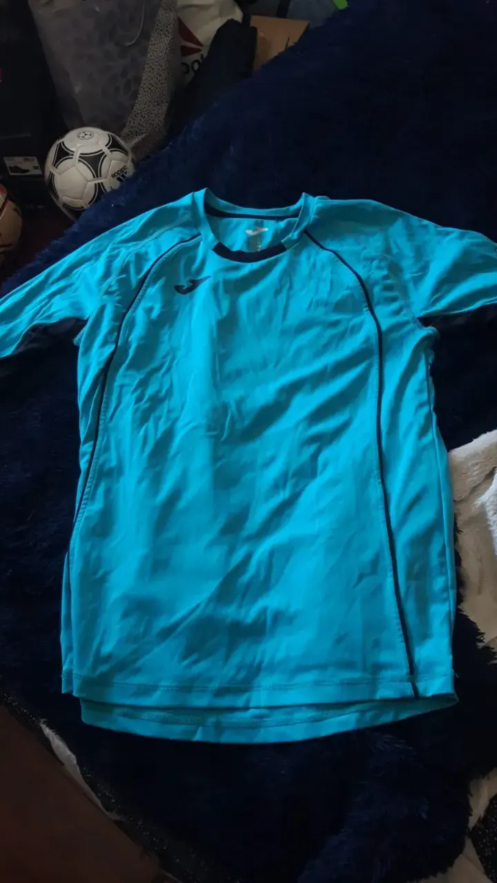 Polera deportiva azul Joma para hombre portero