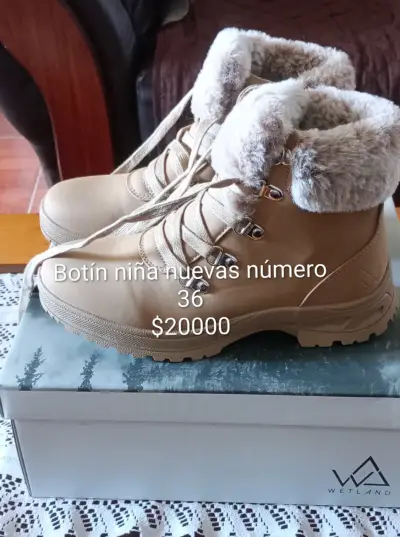 Botines de niña Wetland nuevos talla 36 - miniatura 1
