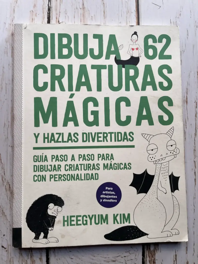 Libro Dibuja 62 Criaturas Mágicas de Heegyum Kim - 1