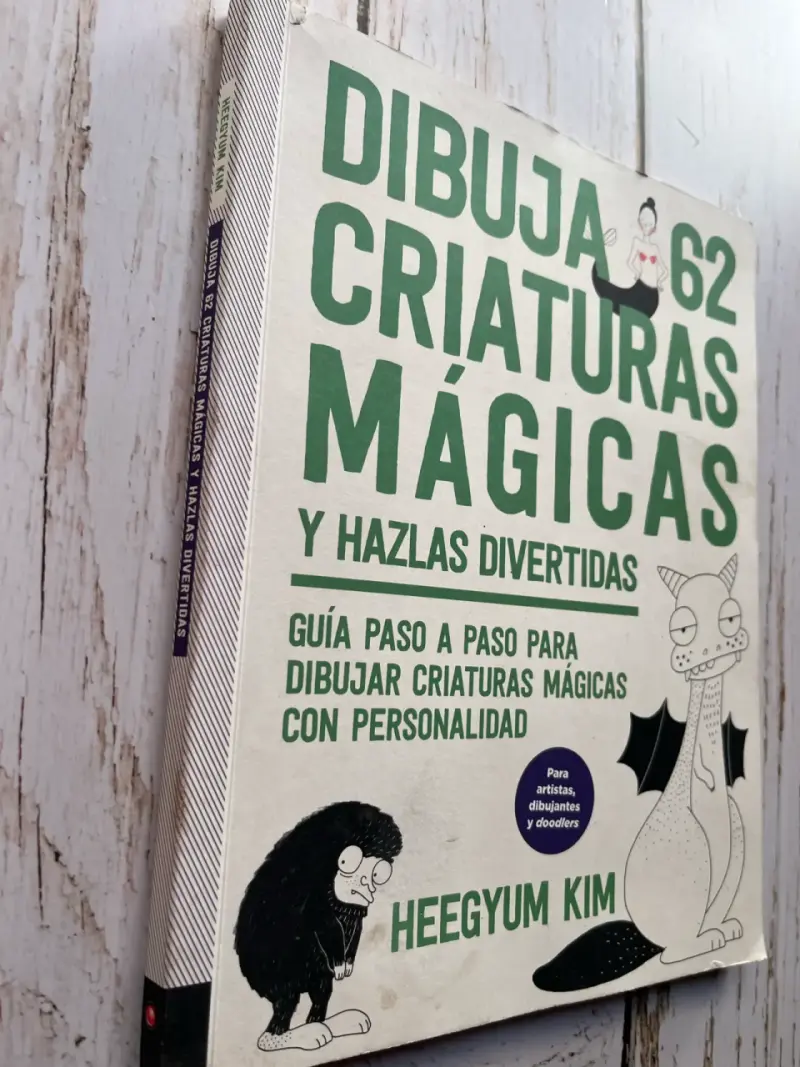 Libro Dibuja 62 Criaturas Mágicas de Heegyum Kim - 2
