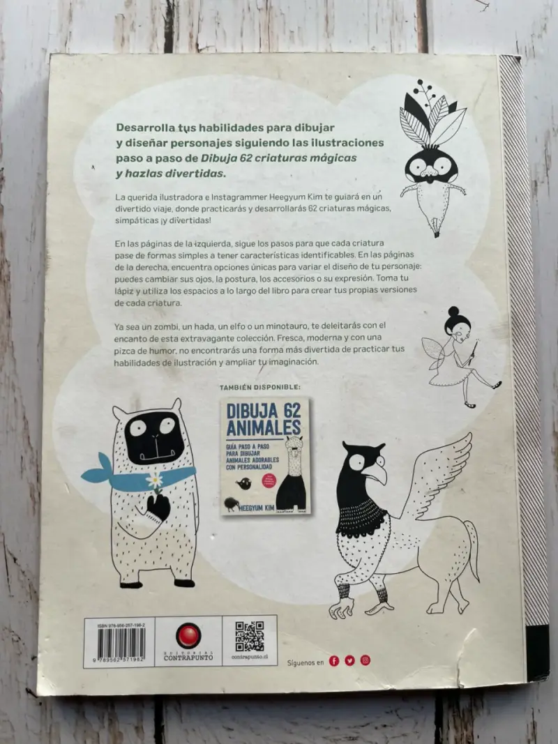 Libro Dibuja 62 Criaturas Mágicas de Heegyum Kim - 3