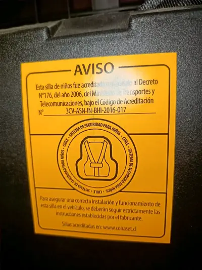 Silla de Auto para Niños Infanti Negra - miniatura 4