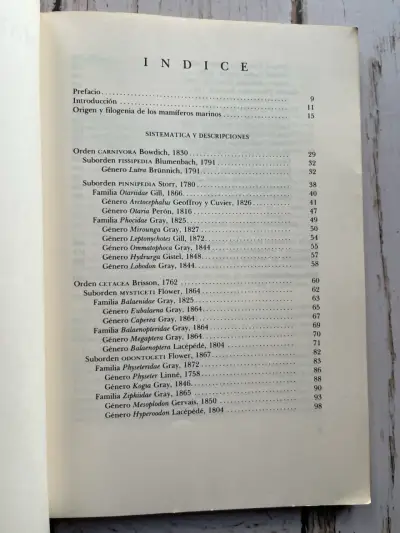Mamíferos Marinos de Chile / Walter Sielfeld 1ED - miniatura 3
