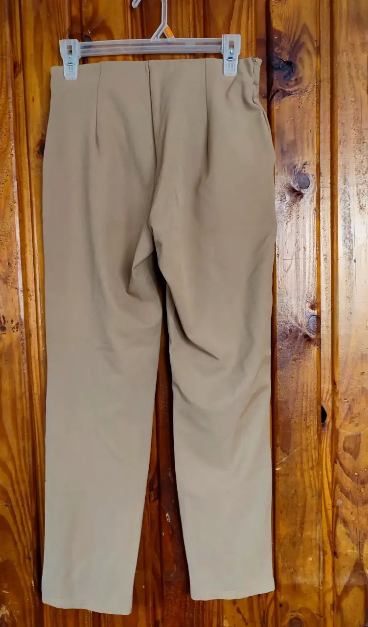 Pantalones beige de mujer - 3