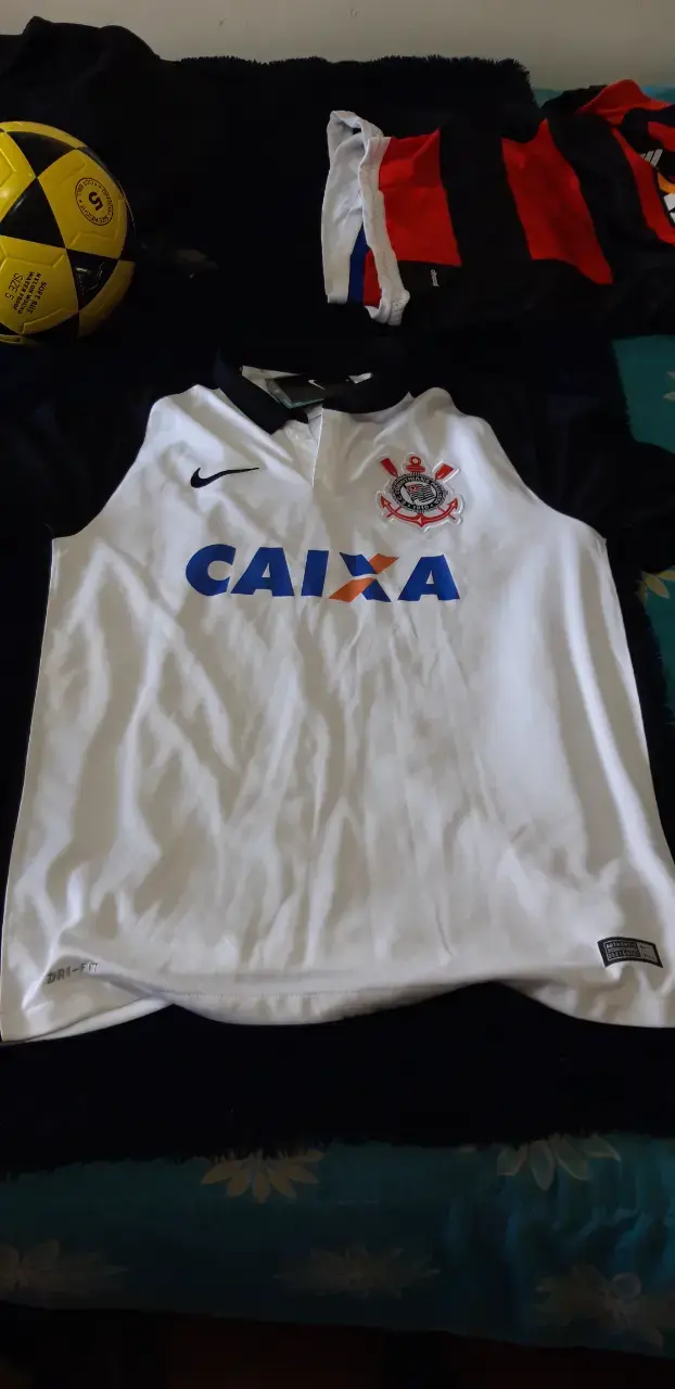 Camiseta de fútbol Nike Corinthians blanca - 1