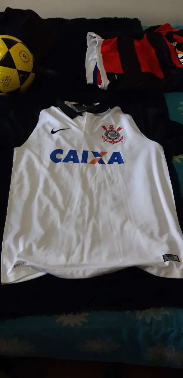 Camiseta de fútbol Nike Corinthians blanca - 2