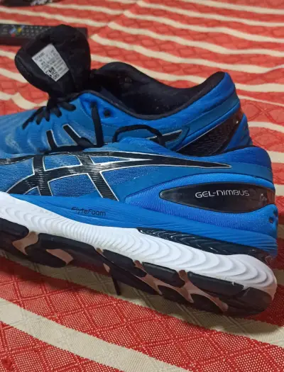 Zapatillas running Asics Gel-Nimbus azules ,N 46.5 - miniatura 3