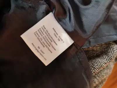 Falda de lana gris McGregor - miniatura 5
