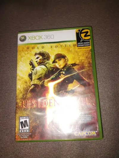 Juego Xbox 360 Resident Evil 5 Gold Edition usado - miniatura 1
