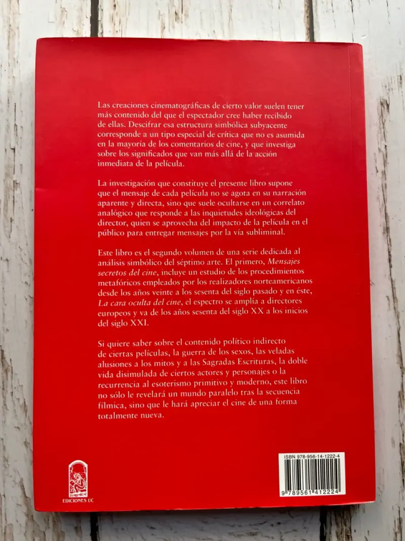 Libro La Cara Oculta del Cine por Gastón Soublette - 3