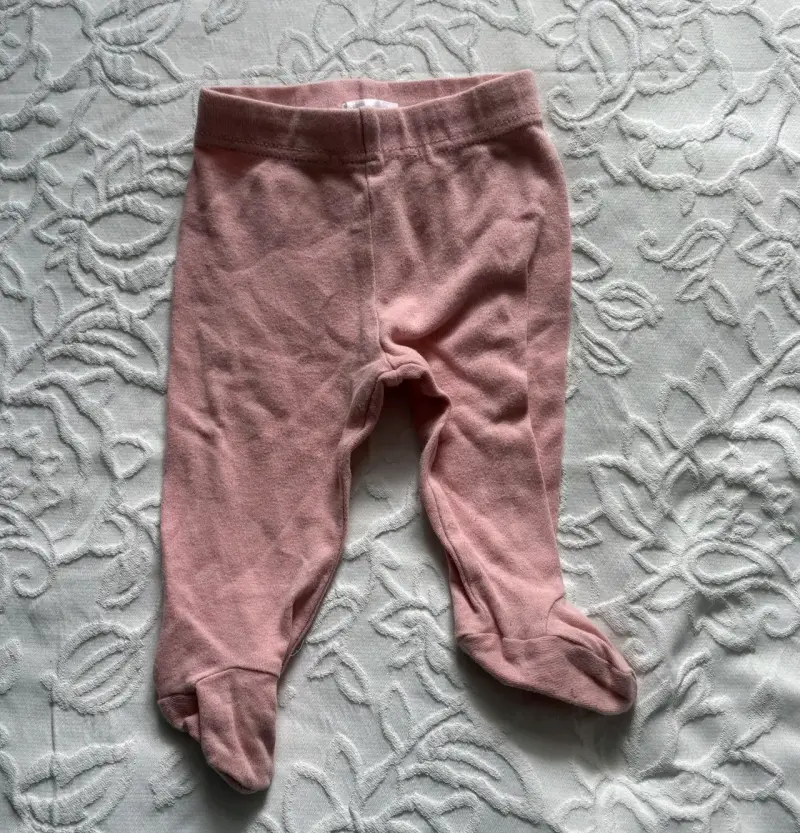 Pantalones rosados para bebé 0-3 meses - 1