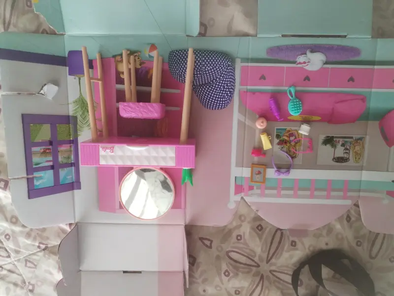 Tacador Barbie con accesorios