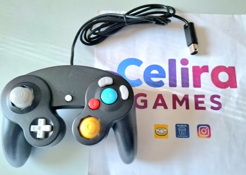 Control Gamecube negro alternativo nuevo - 1