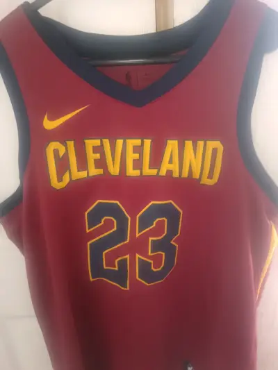 Camiseta NBA Cleveland Cavaliers Nike LeBron James - miniatura 1