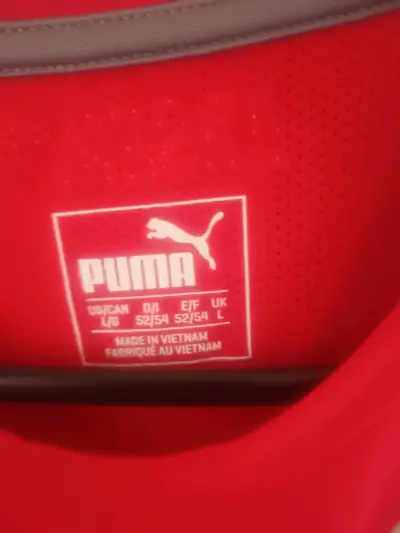 Camiseta Puma Arsenal Roja Original - miniatura 4