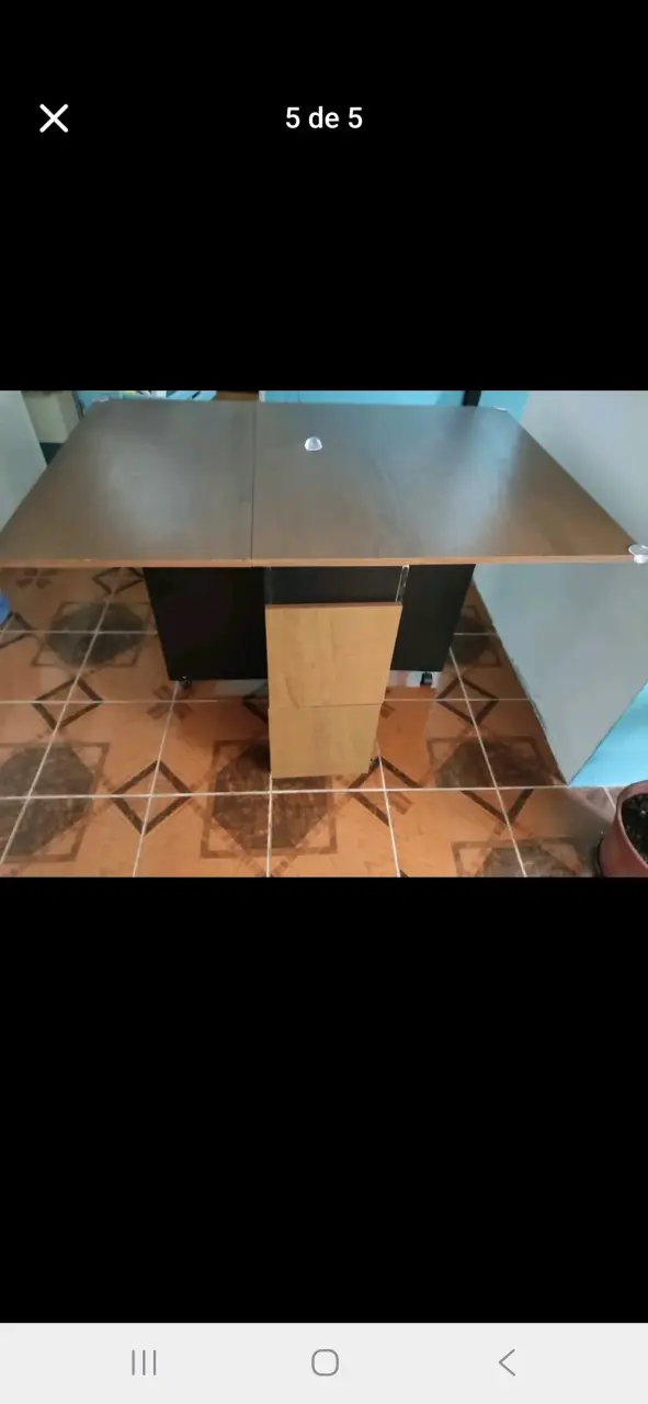 Mesa plegable de madera - 2