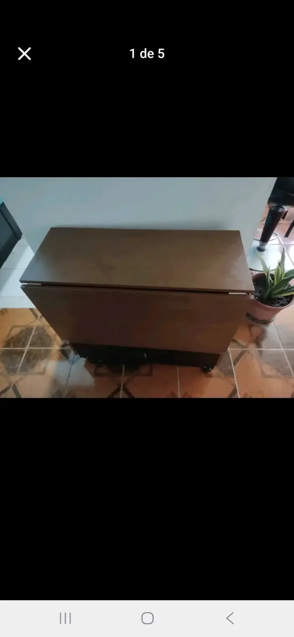 Mesa plegable de madera - 5