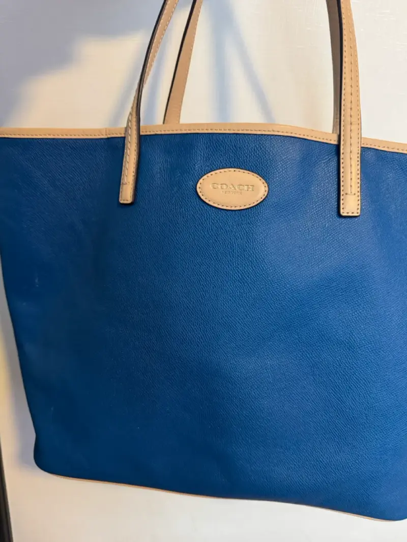Bolso tote azul Coach - 2