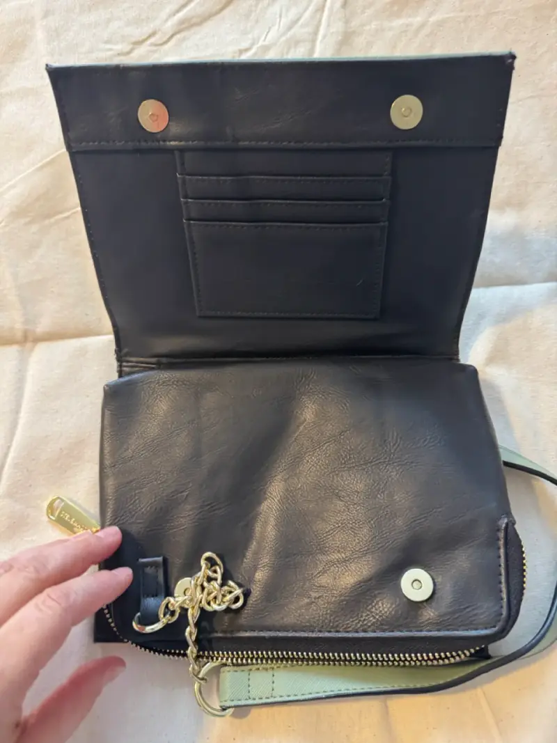 Cartera verde con cadena Steve Madden - 4