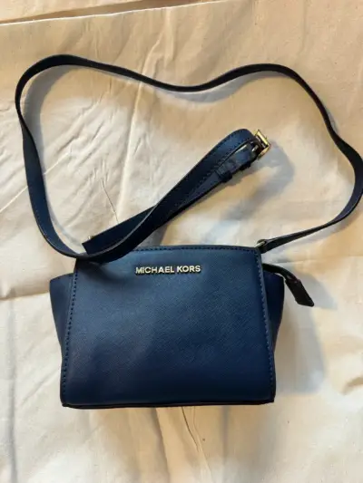 Crossbody Michael Kors azul marino - miniatura 1