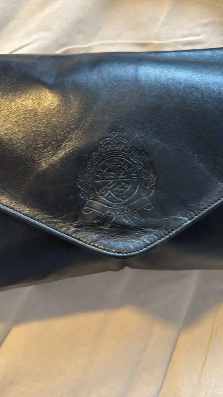 Cartera de cuero vintage  Polo RL - 2
