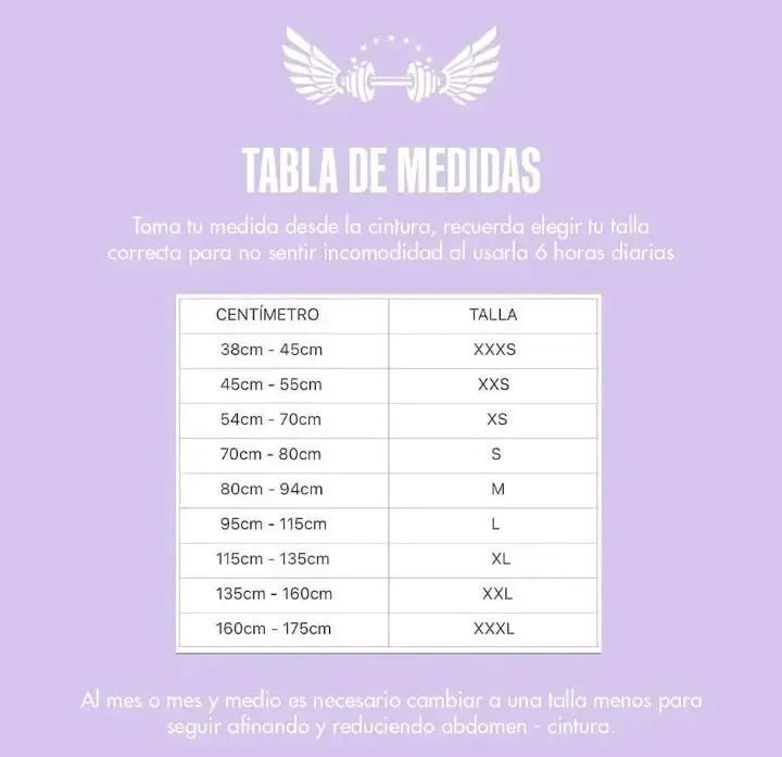 Faja reductora con diseño de alas - 6