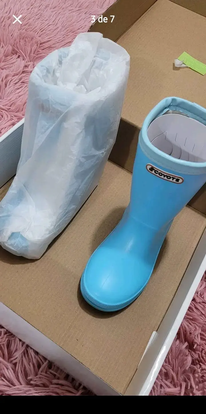 Botas de lluvia para niños Coyote - 3