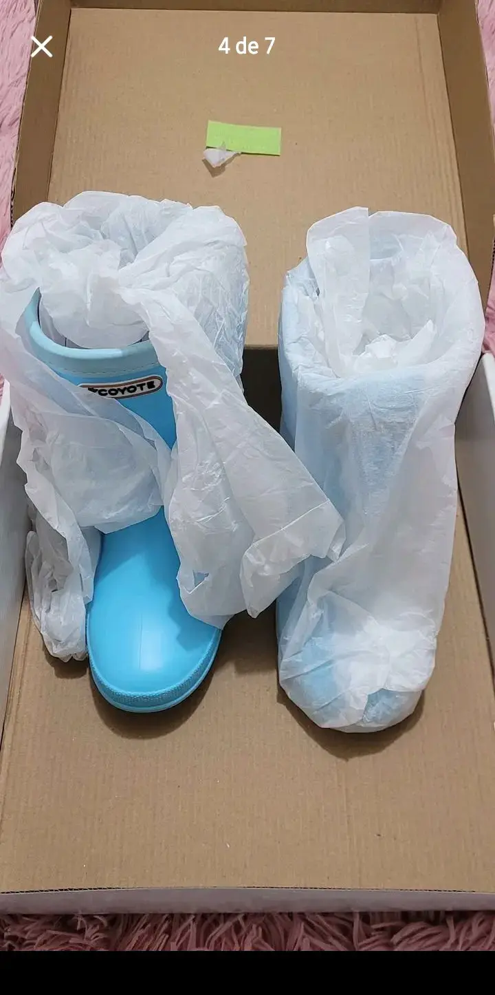 Botas de lluvia para niños Coyote - 4