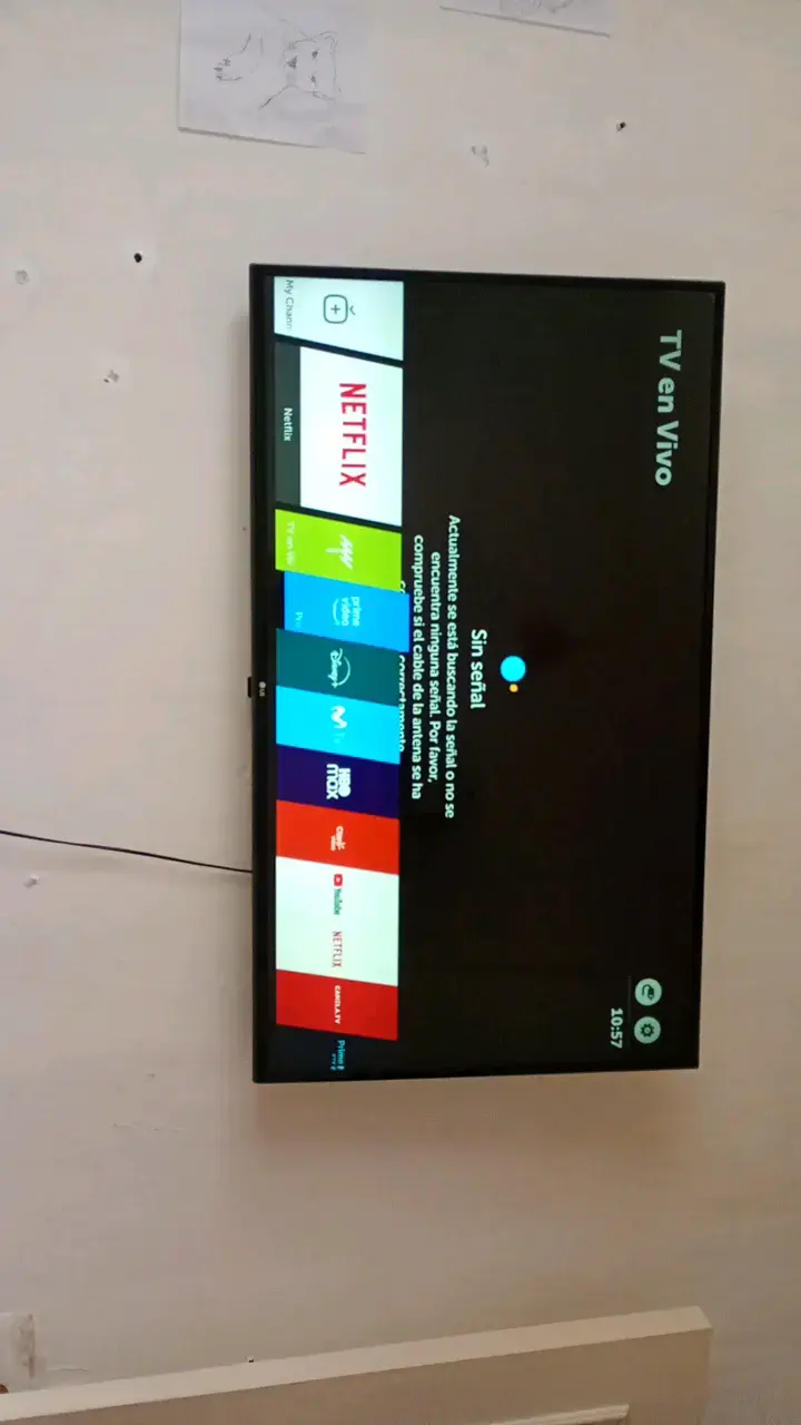 Smart TV con aplicaciones integradas