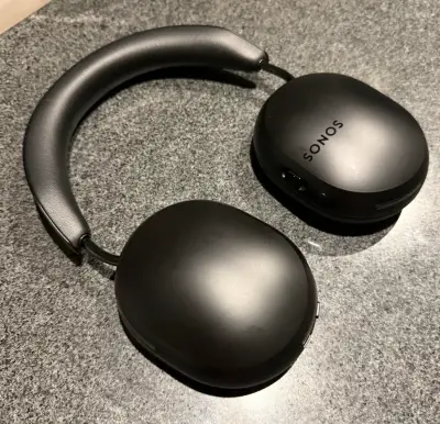 Audífonos inalámbricos Sonos negros con cancelación de ruido - miniatura 1
