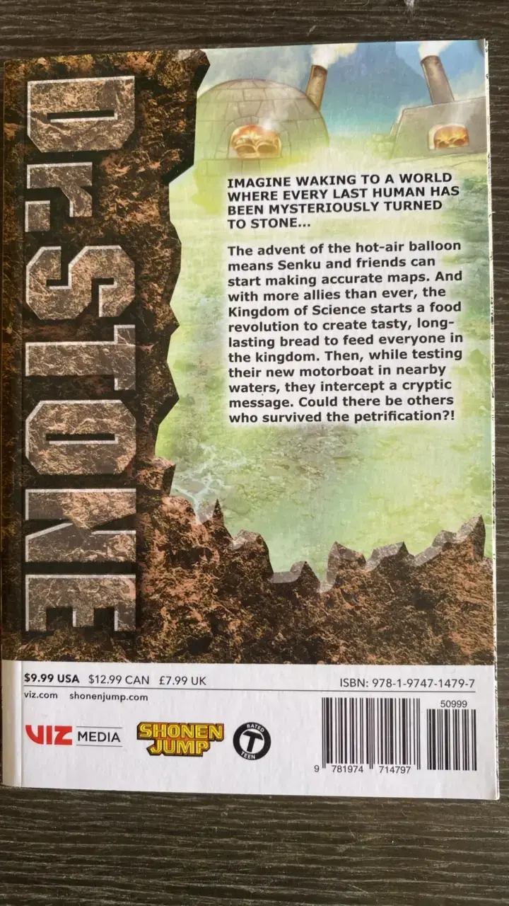 Manga  Dr. Stone volúmenes 11, 12 - 3