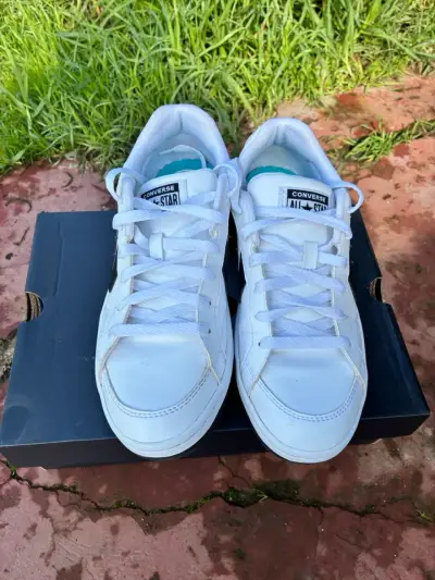 Zapatillas blancas Converse One Star para hombre - miniatura 4