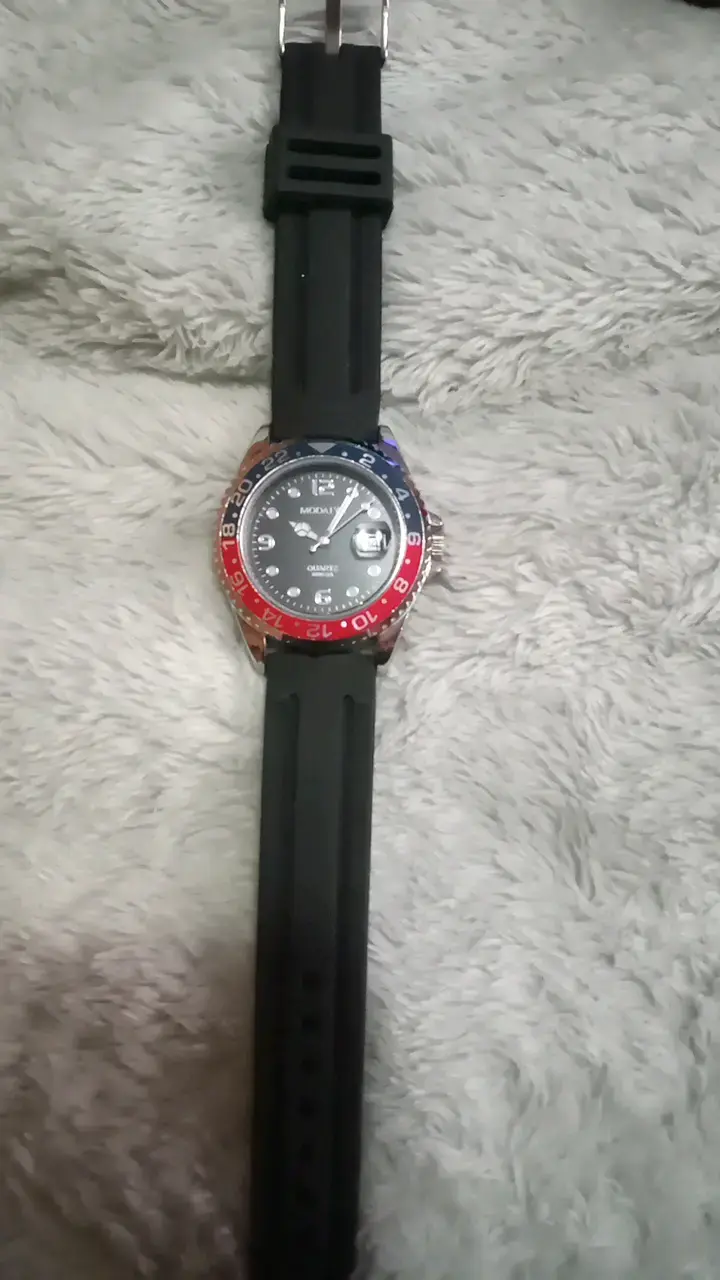 Reloj Modaiya Quartz Negro Deportivo - 3