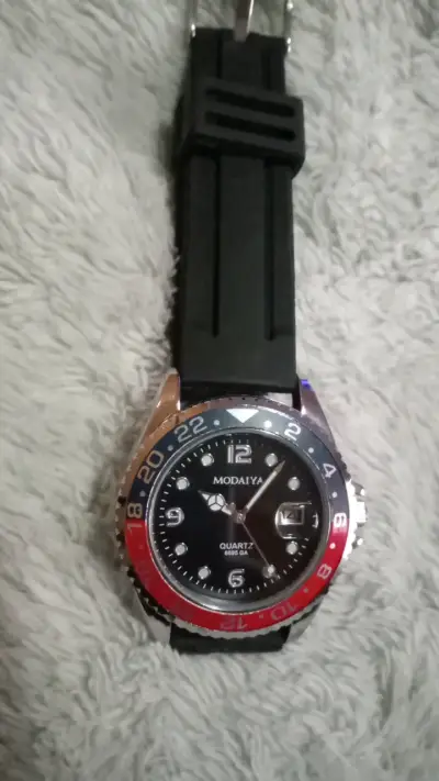 Reloj Modaiya Quartz Negro Deportivo - miniatura 5