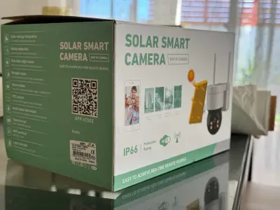 Cámara de Seguridad WiFi Exterior Solar 1080P - miniatura 4