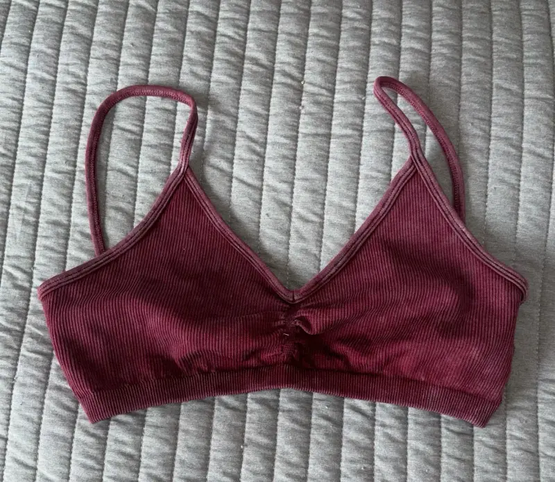 Conjunto deportivo mujer color burdeos - 1