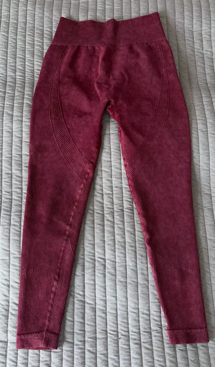 Conjunto deportivo mujer color burdeos - 3