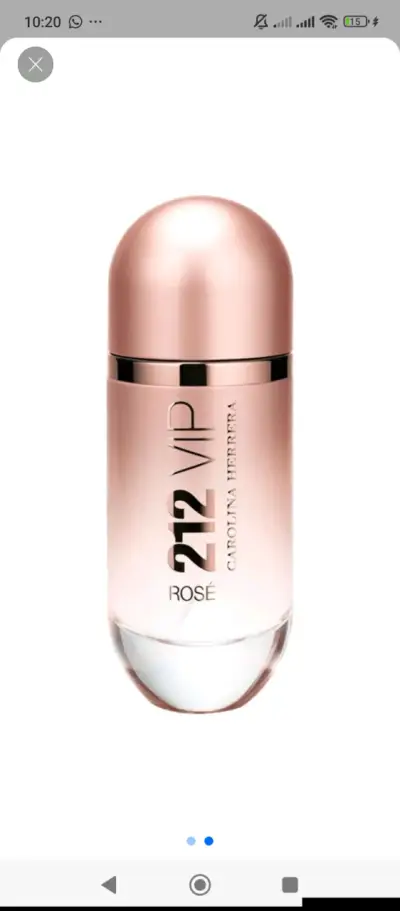 Perfume Carolina Herrera 212 VIP Rosé 80ml - miniatura 1