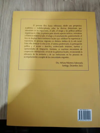 Libro sobre migración y desplazamiento forzado en Chile - miniatura 2