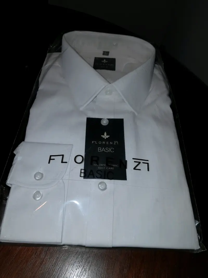 Camisa Blanca Slim Fit Florenzi Basic - 3